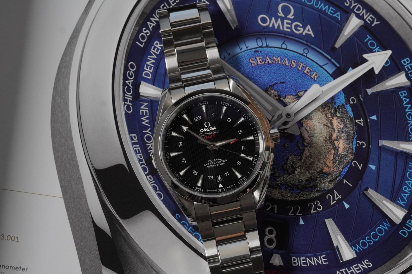 Omega Aqua Terra GMT