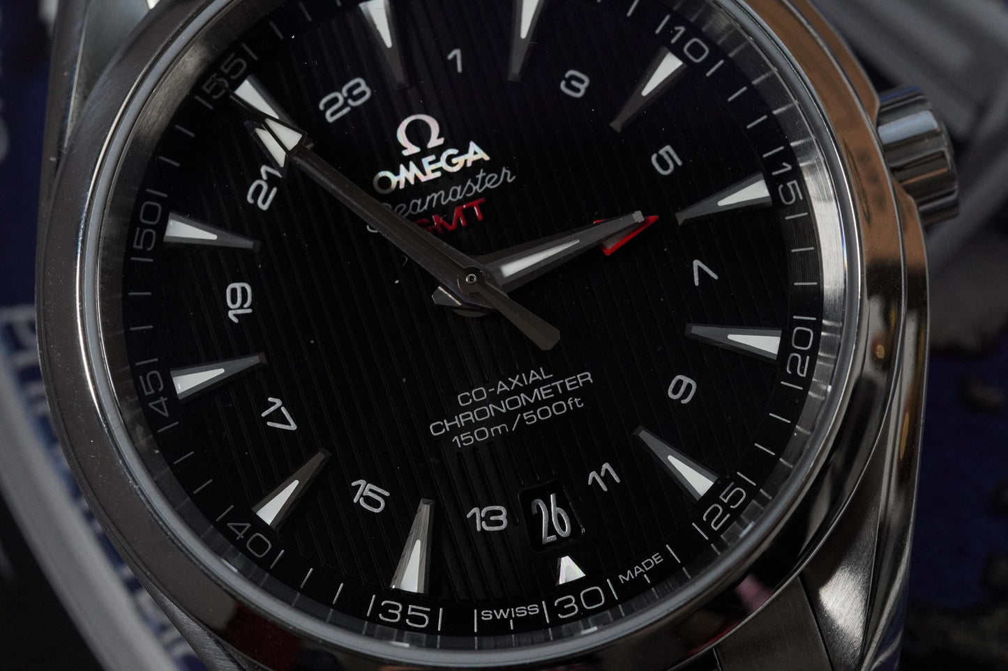 Omega Aqua Terra GMT